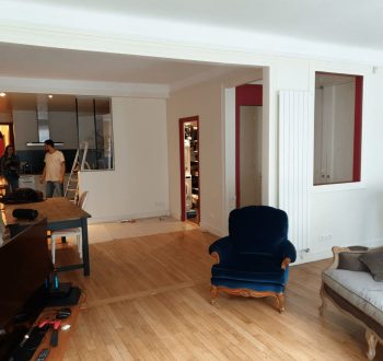Salon et cuisine