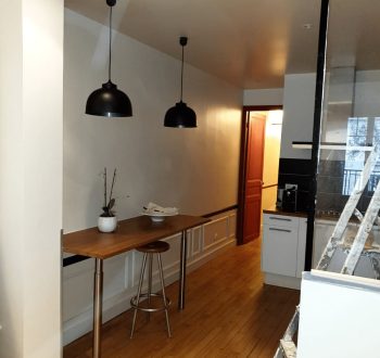 Cuisine et couloir